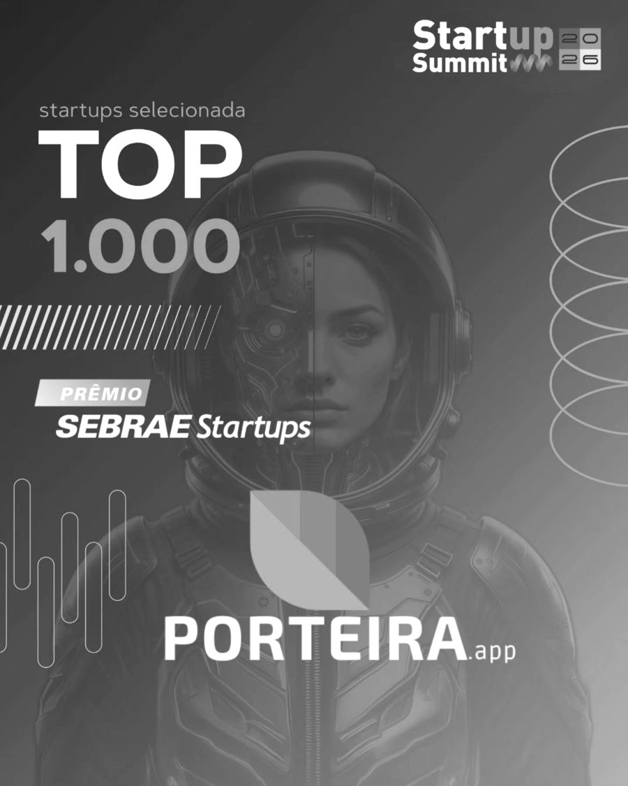 Porteira.app no Top 1.000 do Prêmio Sebrae Startups 2026
