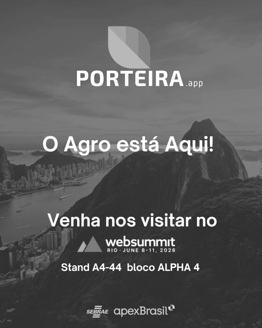 Porteira.app no Web Summit Rio 2026 pela Apex Brasil